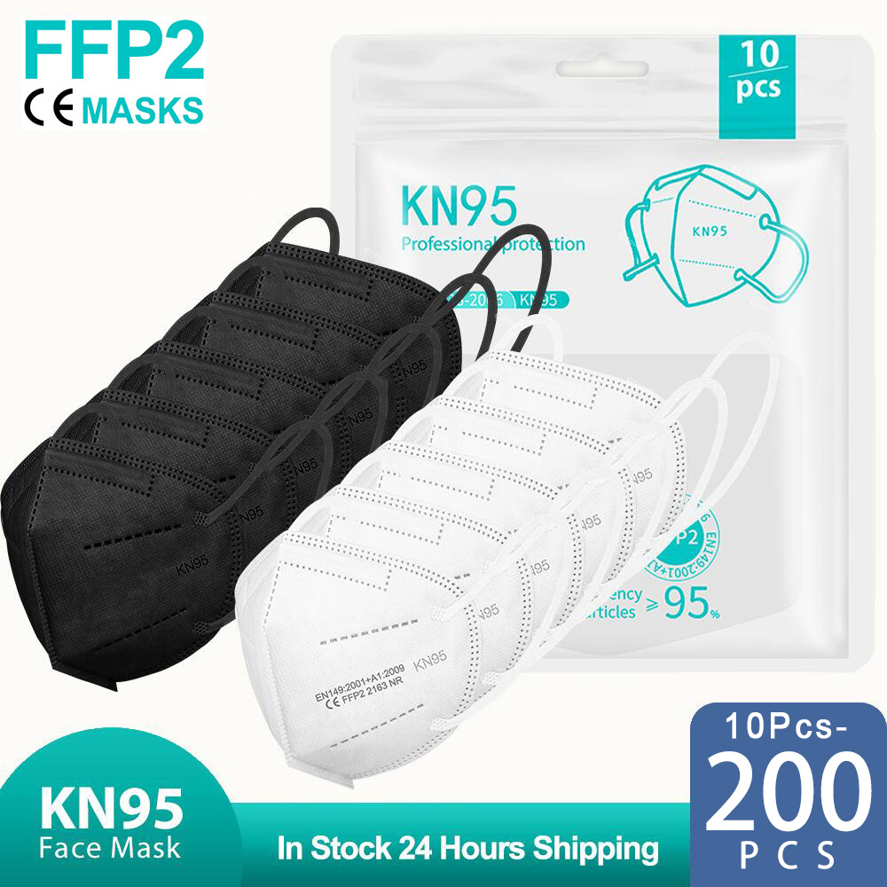 10-200 szt. Mascarillas fpp2 c – Disposable Surgical Mask recenzja i cena