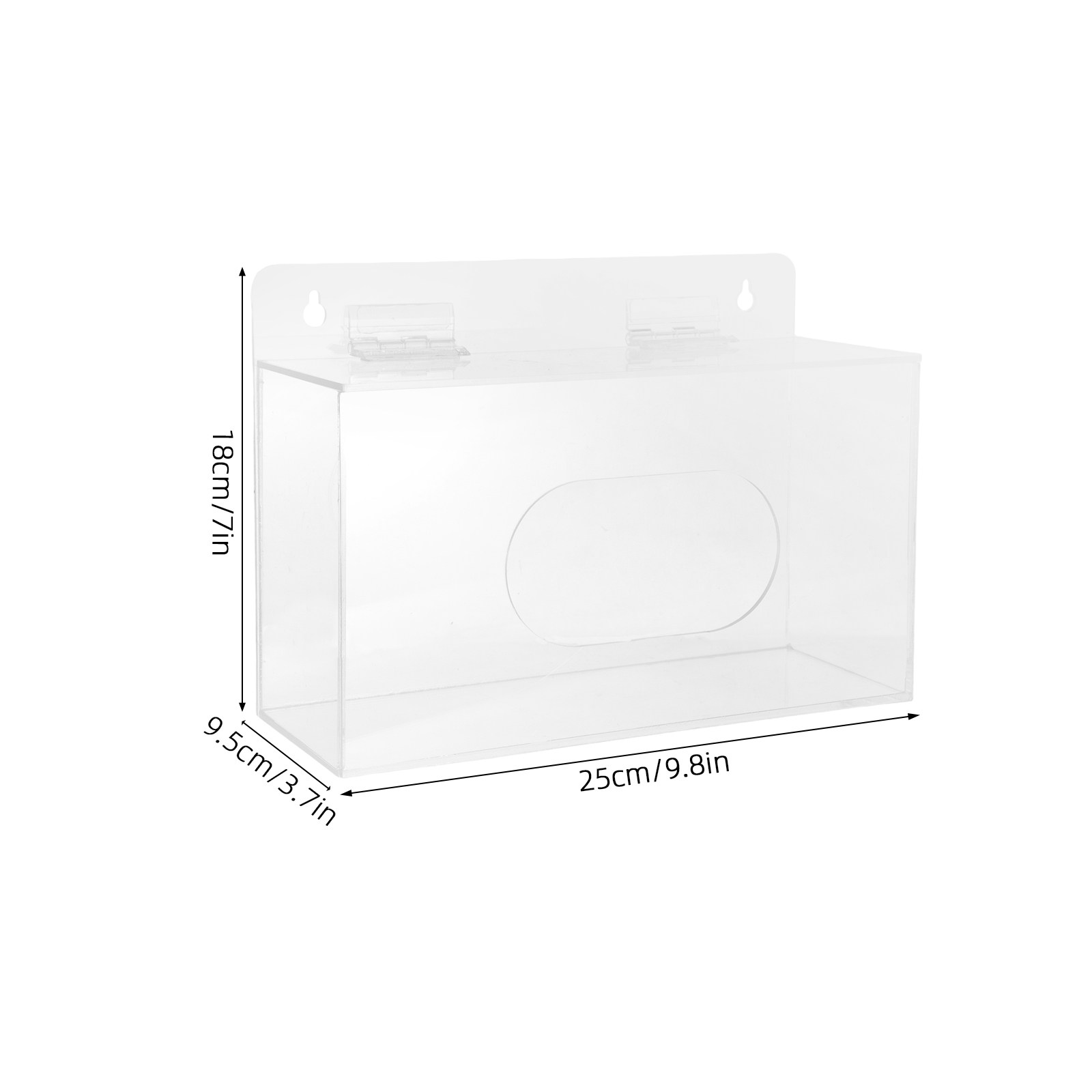 Akrylowy organizer na maski na – Face Mask Storage Box recenzja i cena